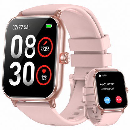 FPZMIU Smart Watch for Men Women ,1.85" HD Touch Screen Smart Watches,130+ Sport Modes Fitness with Android and IPhone